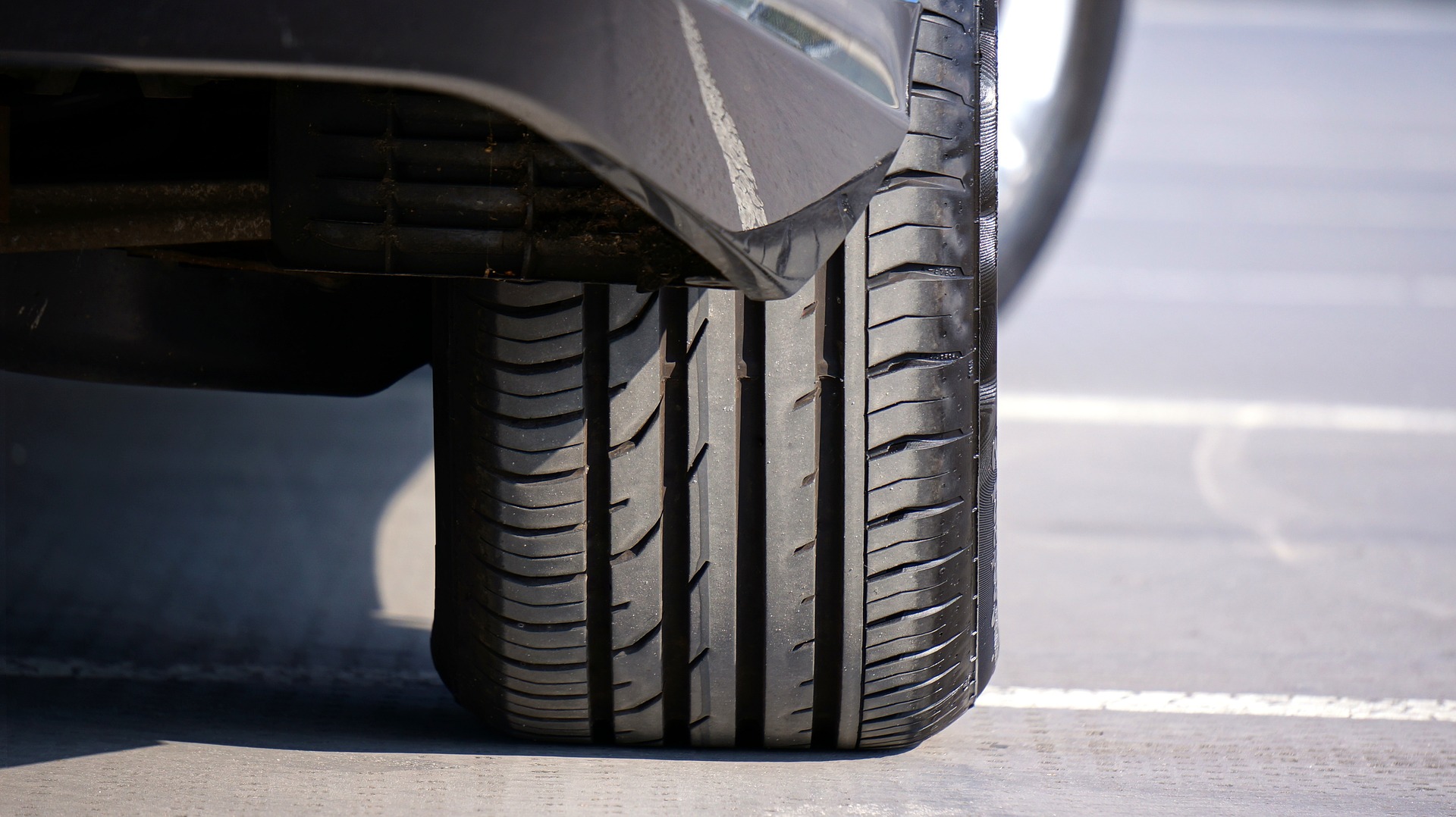 vehicle close up tire