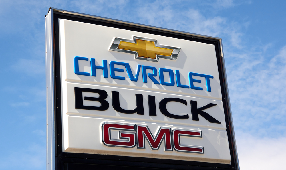 Chevrolet Buick GMC outdoor sign