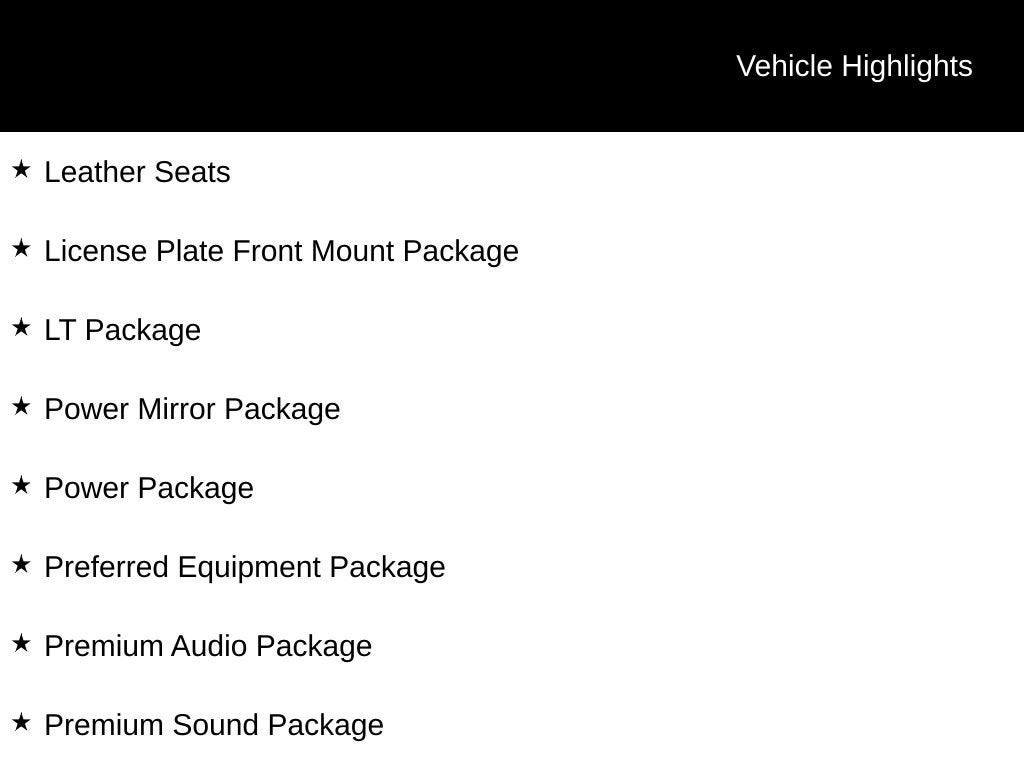 2019 Chevrolet Corvette Stingray 1LT