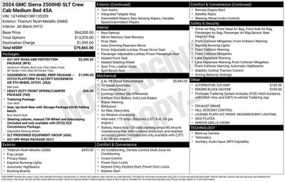 2024 GMC Sierra 2500 HD SLT