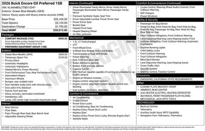 2026 Buick Encore GX Preferred