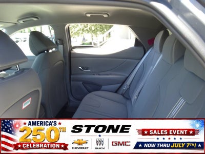 2025 Hyundai Elantra Hybrid Blue