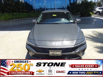 2025 Hyundai Elantra Hybrid Blue