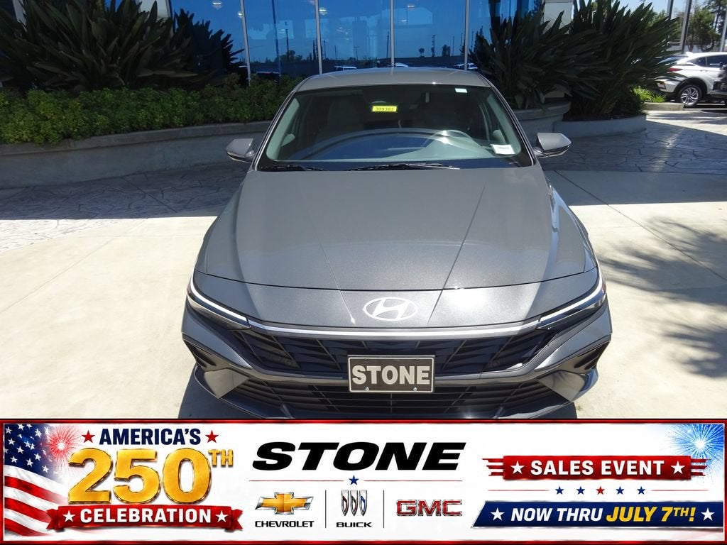 2025 Hyundai Elantra Hybrid Blue