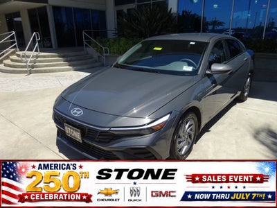 2025 Hyundai Elantra Hybrid Blue