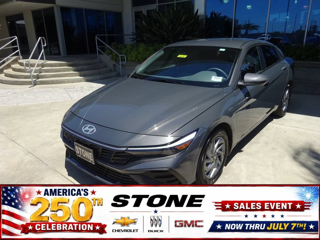 2025 Hyundai Elantra Hybrid Blue