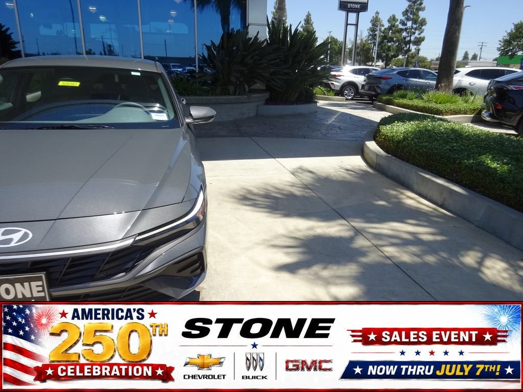 2025 Hyundai Elantra Hybrid Blue