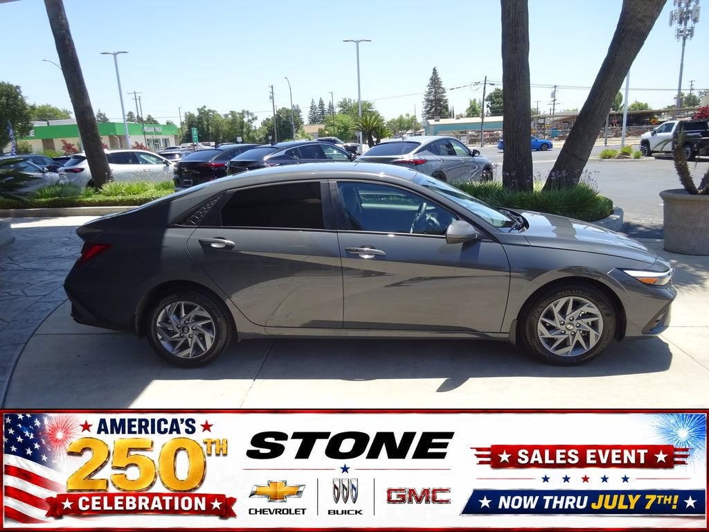 2025 Hyundai Elantra Hybrid Blue
