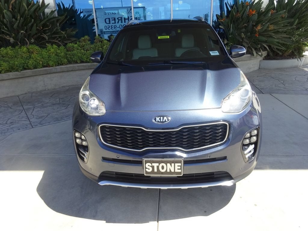 Used 2017 Kia Sportage SX with VIN KNDPR3A66H7219492 for sale in Tulare, CA