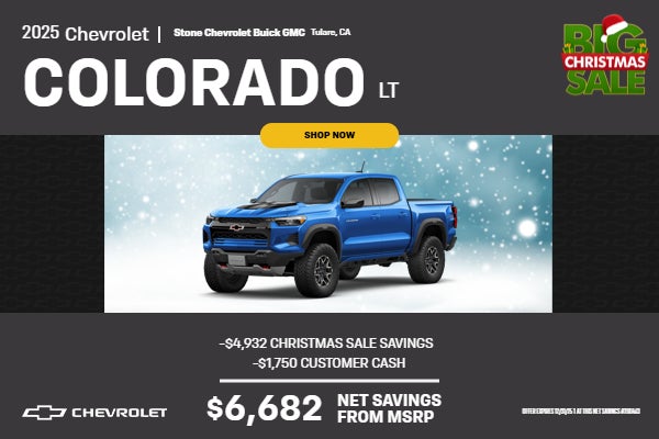 2025 Colorado Offer 6682 Net Savings from MSRP
