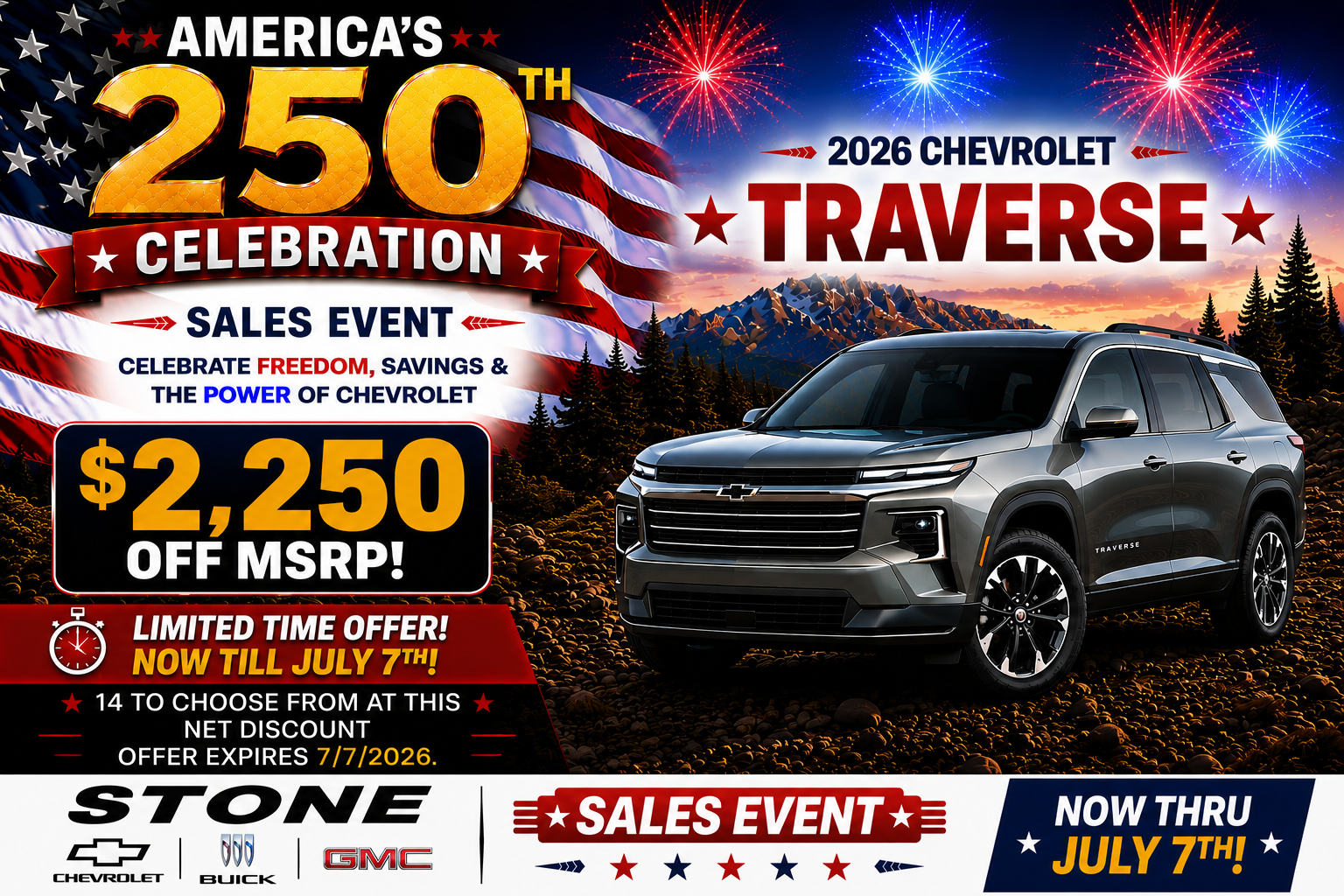 2026 Chevrolet Traverse